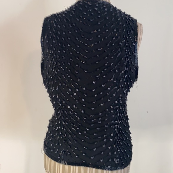 Vintage Frank usher beaded top - Picture 3 of 4